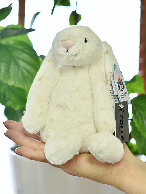 Sサイズ/18cm 】Jellycat Bashful Twinkle Bunny Small 18センチ 星耳 ウサギ S サイズ BASS6TW  を通販 | ETOFFE