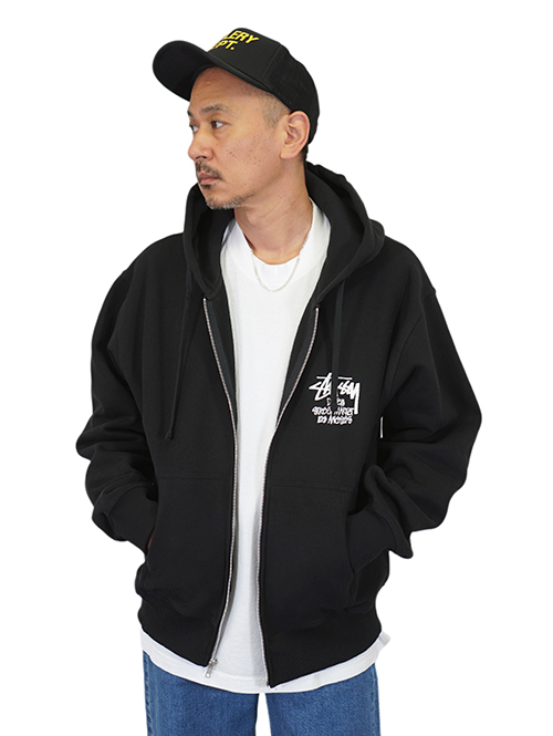 オールノット 【海外限定】stussy×DSMコラボジップパーカー | www