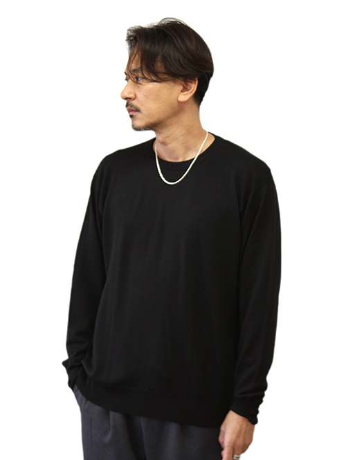 新品John Smedley 24G CREW SWEATER日本別注/M-