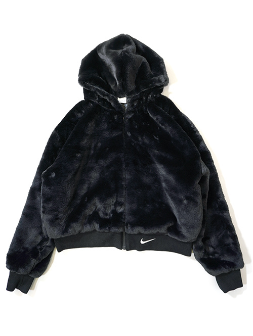 NIKE ナイキ　フェイクファー　ジャケット　黒　XL 新品