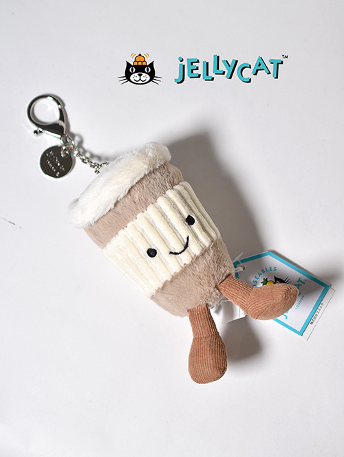 ジェリーキャット　 アミューザブル jellycat  コーヒー　トーゴ　バッグ