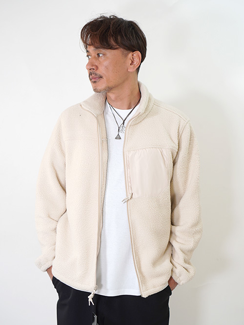 SHAKA WEAR Fleece Jacket Natural を通販 | ETOFFE