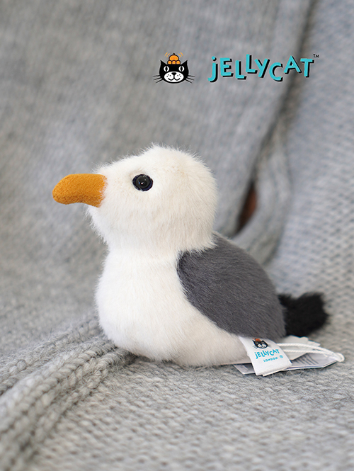 Jellycat Birdling Seagull ジェリーキャット カモメ とりのぬいぐるみ 