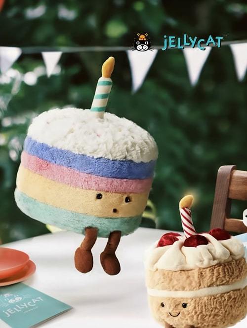 Amuseable Rainbow Birthday Cake JCA1RBC レインボー バースデー 