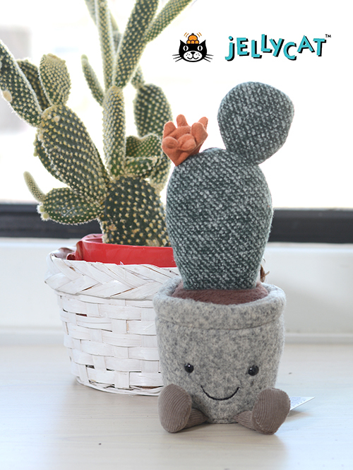 Jellycat Silly succlent Prickly Pear Cactus ジェリーキャット サボテン 仙人掌 さぼてんのぬいぐるみ  を通販 | ETOFFE