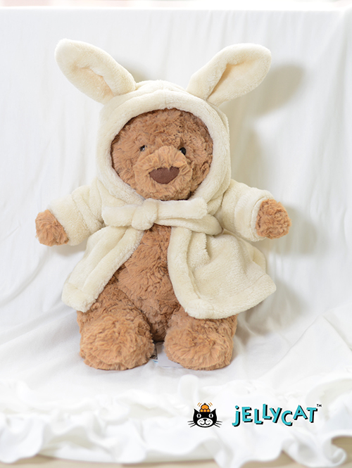 Jellycat Bartholomew Bear Bathrobe ジェリーキャット バスローブの ...