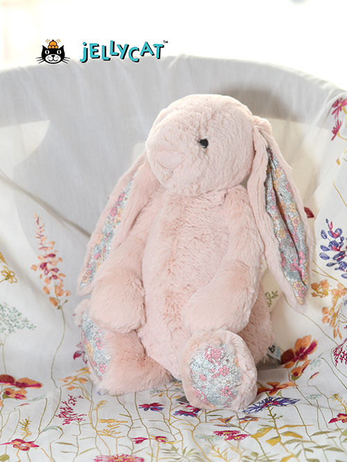 Lサイズ 36cm Jellycat Blossom Blush Bunny Large ｼﾞｪﾘｰｷｬｯﾄ ブロッサム バニー 花柄 耳