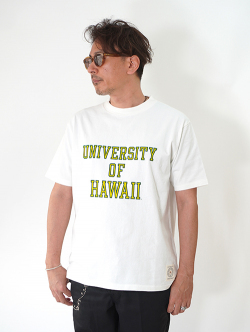 Felco S/S HI CREW TEE - UNIVERSITY OF HAWAII PRINT
