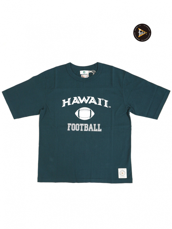 Felco H/S FOOTBALL TEE -UNIVERSITY OF HAWAII   FOOTBALL PRINT