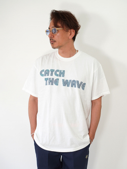 CATCH THE WAVE Tee - White