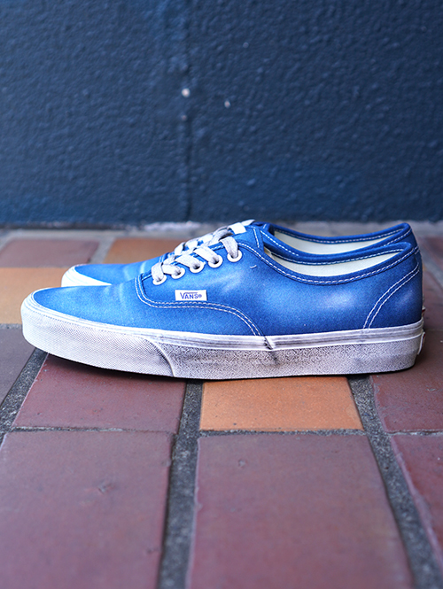 VANS USA】AUTHENTIC オーセンティック VN000BW5CJK WAVE WASHED BLUE を通販 | ETOFFE