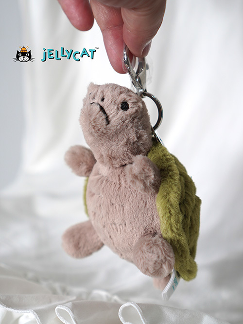 Jellycat ジェリーキャット Timmy Turtle Bag Charm 亀 かめ カメ タートル チャーム キーホルダー を通販 |  ETOFFE