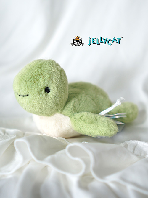 Jellycat ジェリーキャット Fluffy Turtle カメ 小亀 かめ 赤ちゃんカメ F6TU を通販 | ETOFFE