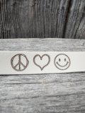 PEACE/LOVE/HAPPINESSマーク