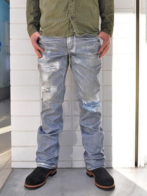 LEE INK MAX PRINT PANT BLUE