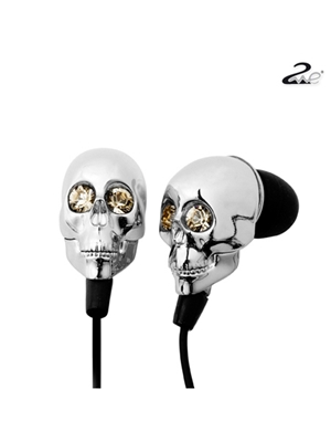 Skull Earphones　スワロフスキー