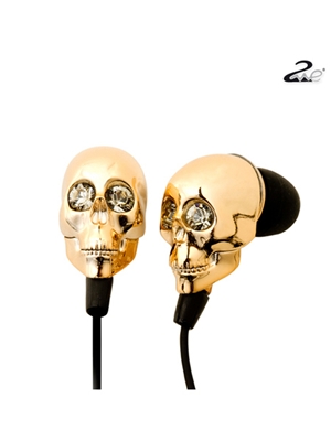 Skull Earphones　スワロフスキー