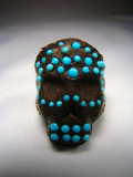 Turquoise Skull