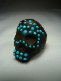 Turquoise Skull