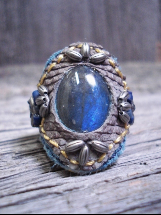 ZIGGYDIGGY ラブラドライトリング