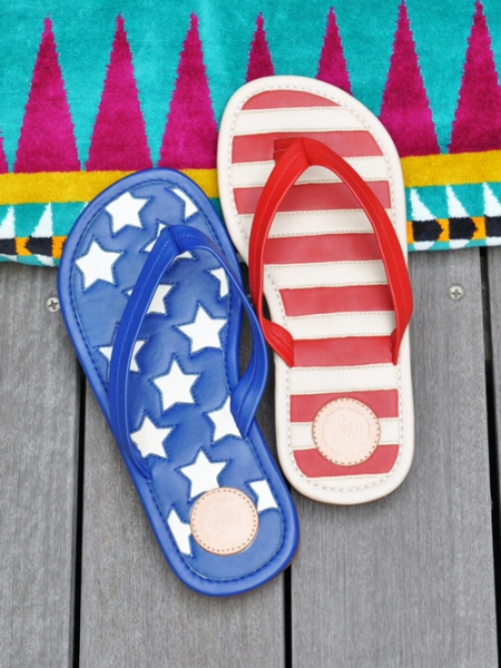 PBD AMERICAN FLAG SANDAL
