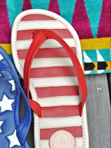PBD AMERICAN FLAG SANDAL
