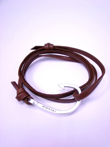 MIANSAI Silver Hooks Leather
