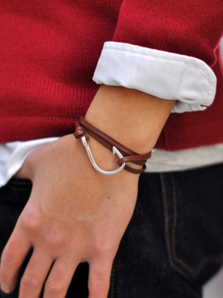 MIANSAI Silver Hooks Leather