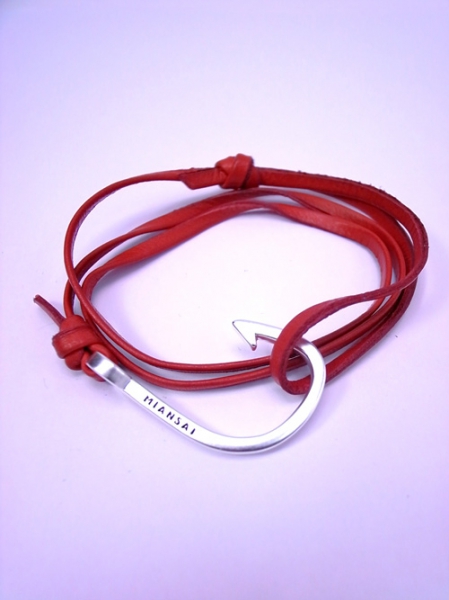 MIANSAI Silver Hooks Leather