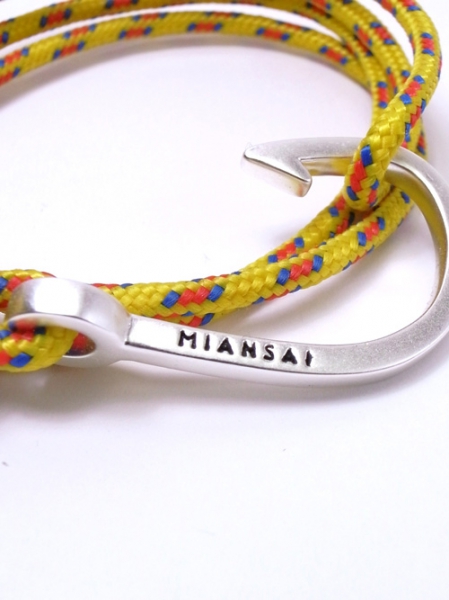 MIANSAI ROPE SILVERHOOK BRACELET