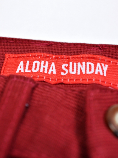 Aloha Sunday Supply ピケタイトパンツ
