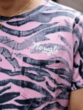 Mowgli Surf ゼブラプリントTシャツ