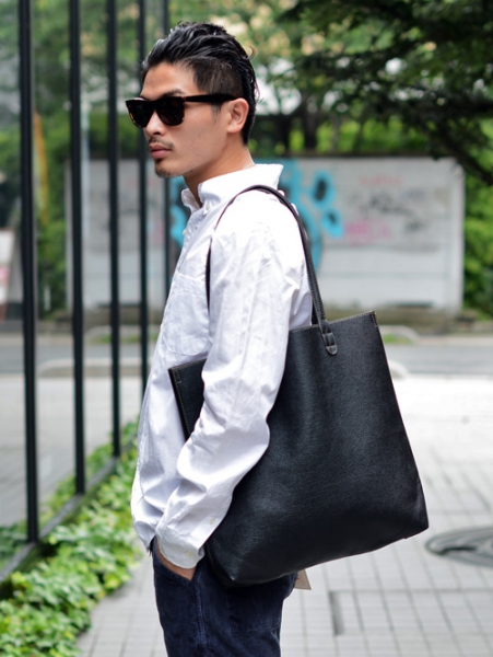 リバーシブルトートバッグ