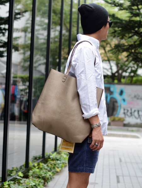 リバーシブルトートバッグ