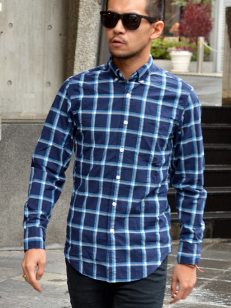 J CREW CHECK SHIRT