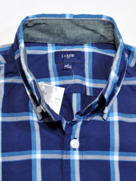 J CREW CHECK SHIRT