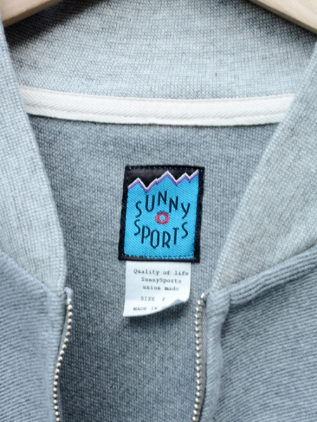 SUNNY SPORTS Loose-Fit スエットブルゾン