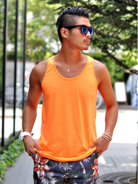 American Apparel Neon Tank Top 