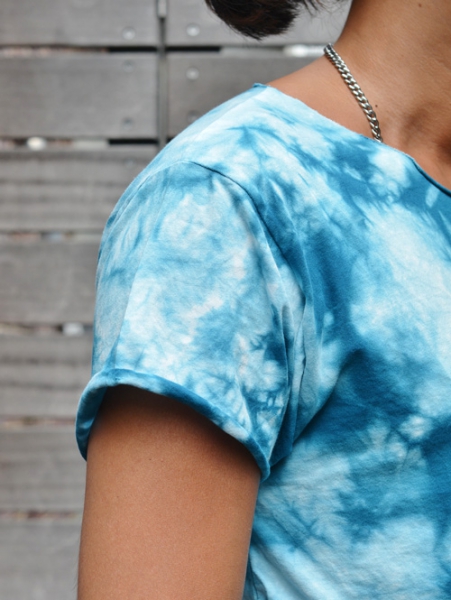 GRAB IN HOLLYWOOD カットオフTシャツ TYE-DIE