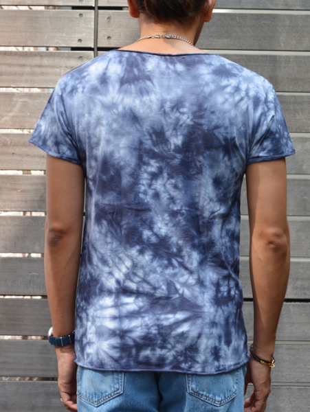 GRAB IN HOLLYWOOD カットオフTシャツ TYE-DIE