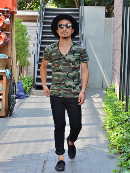 ETOFFE オリジナル CAMO TEE