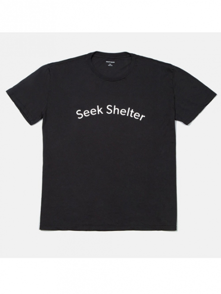 QP SEEK SHELTER TEE BLACK