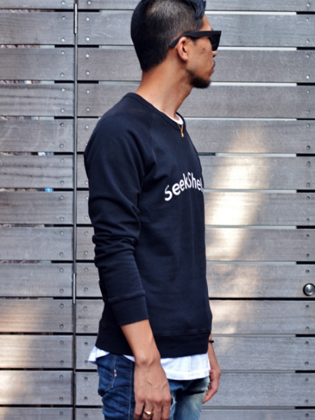 Quality Porple SEEK SHELTER SWEATSHIRT