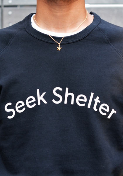 Quality Porple SEEK SHELTER SWEATSHIRT