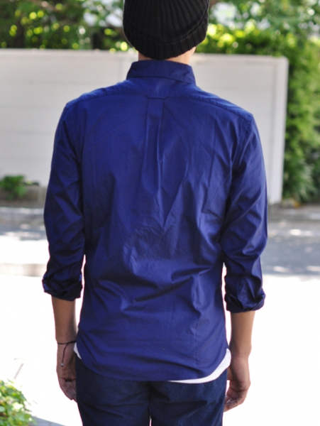 ETOFFE GIZA88 ボタンダウンシャツ NAVY