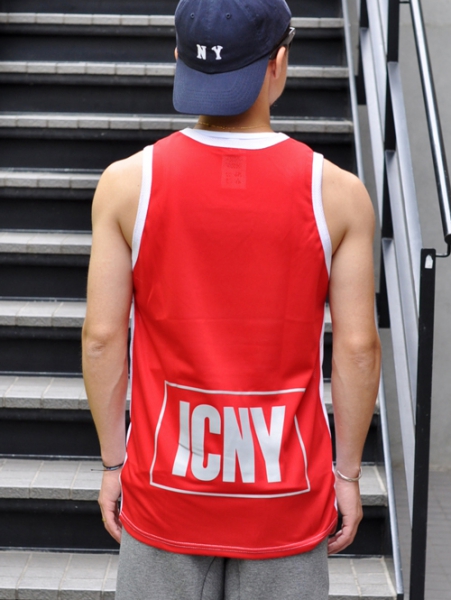 ICNY メッシュタンクトップ