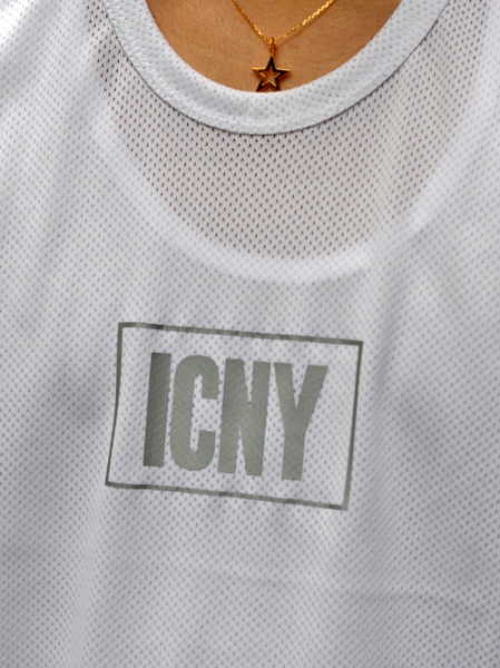 ICNY メッシュタンクトップ