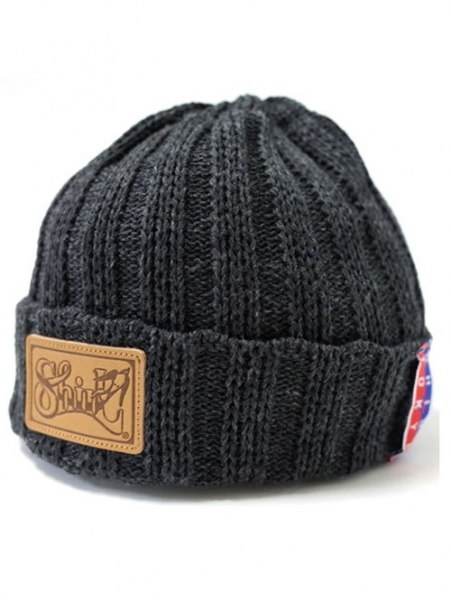 SHIRL LEATHER PATCH OUTLAST BEANIE 