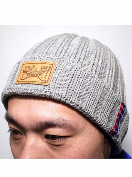 SHIRL LEATHER PATCH OUTLAST BEANIE 