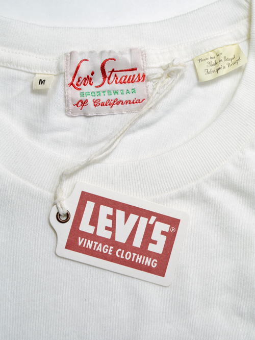 Levi's vintage clothing 1950's sportswear tee